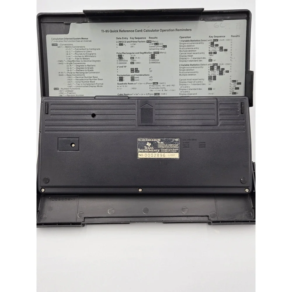 ProCalc Ti-95 Procalc Texas Instruments Calculator In Case With Reference Guide